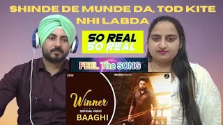 REACTION ON :  Winner (Official Video) Baaghi | Jassi X | Latest Punjabi Songs 2024 #sidhumoosewala