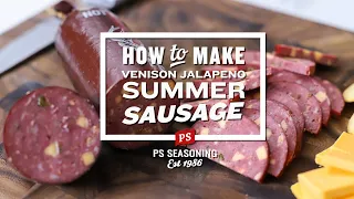 How to Make Venison Jalapeno Cheddar Summer Sausage (with Culture)