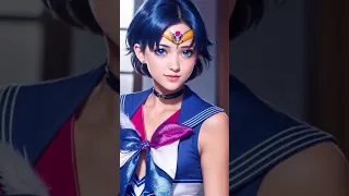 Lookbook Sailor Mercury in real life