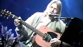 nirvana come as you are unplugged rehearsal