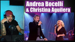 CHRISTINA AGUILERA & ANDREA BOCELLÍ - Somos novios 🔴 Reacción/Análisis🎤