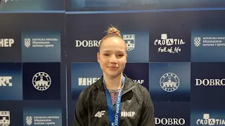 Izjava Sara Šulekić - DOBRO World Cup Osijek 2024.