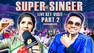 Cook With Comali-ல Contestant-ஆ வரப்போறாரா? DJ Black Surprise | Super Singer Set Visit | VijayTV