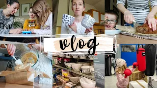 Vlog | Małe zakupy do domu i dla dzieci | Piekę chlebek bananowy