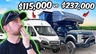 2024 RV Show! (searching for the 2024 MODE XO with Bathroom from Storyteller Overland)