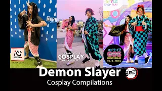 Nezuko and Tanjiro - Demon Slayer Cosplay - Various Performance Contest - Compilations - Duo Dangan