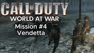 Call of Duty: World At War Walkthrough Mission #4 - Vendetta [No Commentary]