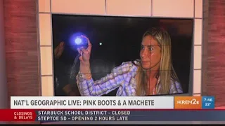 National Geographic Live: Pink Boots and a Machete