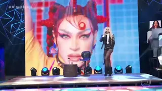 BANDIDA ao vivo no Altas Horas - Pabllo Vittar música Bandida 2021 #pabllovittar