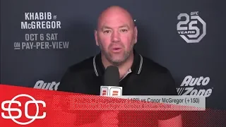 Dana White reacts to Conor-Khabib press conference: 'Darkest' he's been part of | SC | ESPN