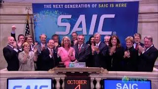 SAIC Celebrates Recent Spin-Off at NYSE