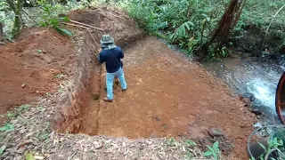 PROJETO/EXECUÇÃO DE BOMBEAMENTO UTILIZANDO BOMBA DE RODA DÁGUA ROCHFER. ETAPA 1 ⭕💦