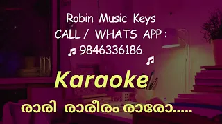 RAREE  RARERAM   RARO /  SAMPLE  KARAOKE  WITH  LYRICS / ONNUMUTHAL  POOJYAM  VARE /