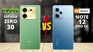 Infinix Zero 30 5G vs Redmi Note 12 Pro 5G