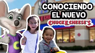 Visitando el nuevo Chuck E. Cheese's