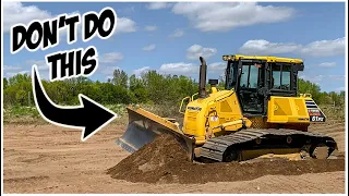 What NOT to do in a Bulldozer | Heavy Equipment Operator