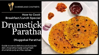 शेवग्याच्या शेंगांचे पराठे | Moringa Paratha | Drumstick Paratha Recipe | Nutritious breakfast |