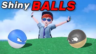 Hunting for Shiny Voltorb in Pokemon Violet