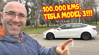 mis PRIMEROS 100.000 Kms con el TESLA MODEL 3... TODAS MIS OPINIONES!!!