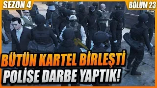 BÜTÜN AİLELER BİRLEŞTİ ! POLİSLERİ BASTIK  (50 KİŞİ) - GTA 5 ROLEPLAY