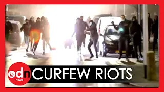 Violent Anti-Lockdown Clashes Over Curfew Rules Erupt Across The Netherlands