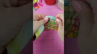 Blanket stitch for coiled basket