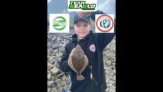 Flounder fishing on the Loughor estuary. Sea fishing UK.