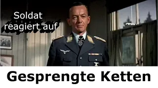 Soldat reagiert auf Gesprengte Ketten