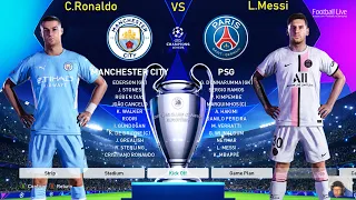 Cristiano Ronaldo going to Manchester City vs PSG | Messi vs Ronaldo | eFootball PES 2021