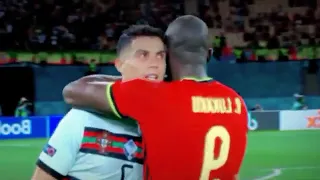 Respect Moment • Lukaku to Cristiano Hug 💙🤝👏Portugal vs Belgium Euro 2020