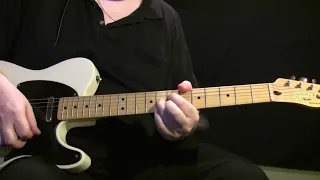 Tequila Guitar Lesson Demo + Backing Track - The Ventures