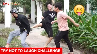 TRY NOT TO LAUGH - Funny Comedy Videos and Best Fails 2019 by SML Troll Ep. 70