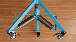 DIY tool | Make A Roller Support Stand For Workshop