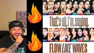 TWICE - "Flow like Waves" & "That's all I'm saying" Lyric Video Reactions!