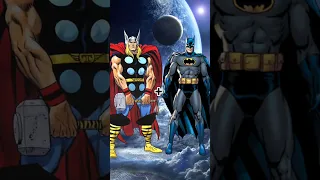 MARVEL AND DC CHRECTERS FUSION TRANSFORMATIONS#shorts #marvel #dc #elitechampions