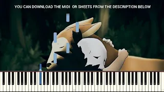 THE LIFE OF DEATH | RAMON DE WILDE | SYNTHESIA PIANO TUTORIAL | FREE MIDI AND SHEET | BY MMP