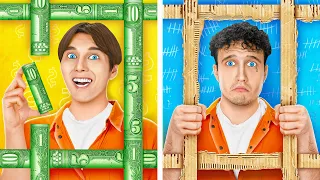 Rich Jail vs Broke Jail | Funny Situations & DIY Ideas by Multi DO