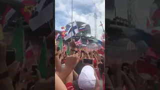 ITALY LOVE KIMI RÄIKKÖNEN, HATE LEWIS HAMILTON MONZA 2018