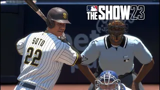 MLB The Show 23 Gameplay - Dodgers vs Padres (3 Inning Full Game) MLB 23 PS5