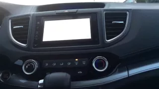 2015 Honda CRV enable HDMI while driving Waze Google Maps
