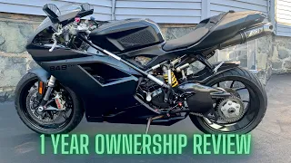 1 Year Ownership Review Ducati 848 EVO