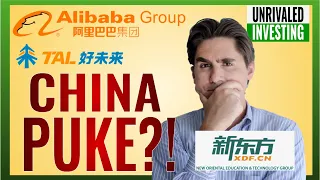 Why China Stocks PUKED? Alibaba (BABA Stock), Tal Education (TAL Stock) & New Oriental (EDU Stock)