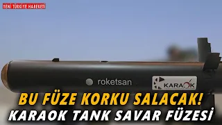 TANK KATİLİ ROKETSAN KARAOK TANKSAVAR FÜZESİ ARTIK DAHA GELİŞMİŞ!