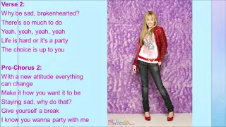 Life’s What You Make It Hannah Montana Lyrics