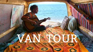 Ellie! A Van Tour With YotaCampers & FloydTown ~ Toyota Hiace Campervan Conversion - Hawaiian Theme