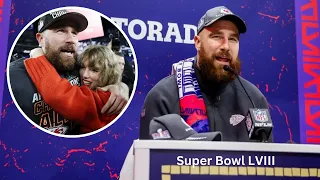 Travis Kelce REVEALS what it's REALLY like to DATE Taylor Swift during Super Bowl LVIII Opening