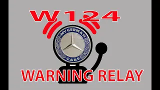 1992 Mercedes W124 300E Warning Relay Replacement