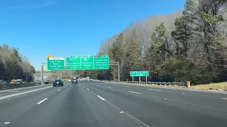 I-75 North (GA), Midtown Atlanta to Marietta, Exit 251 to Exit 267