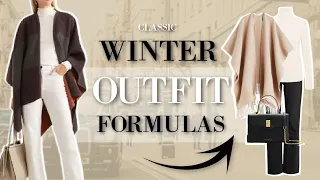 EASY Winter Outfit formulas that ALWAYS Work year after year!