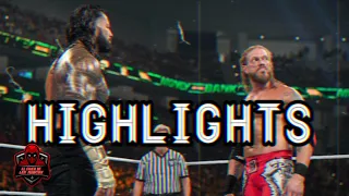 Roman Reigns vs Edge HIGHLIGHTS